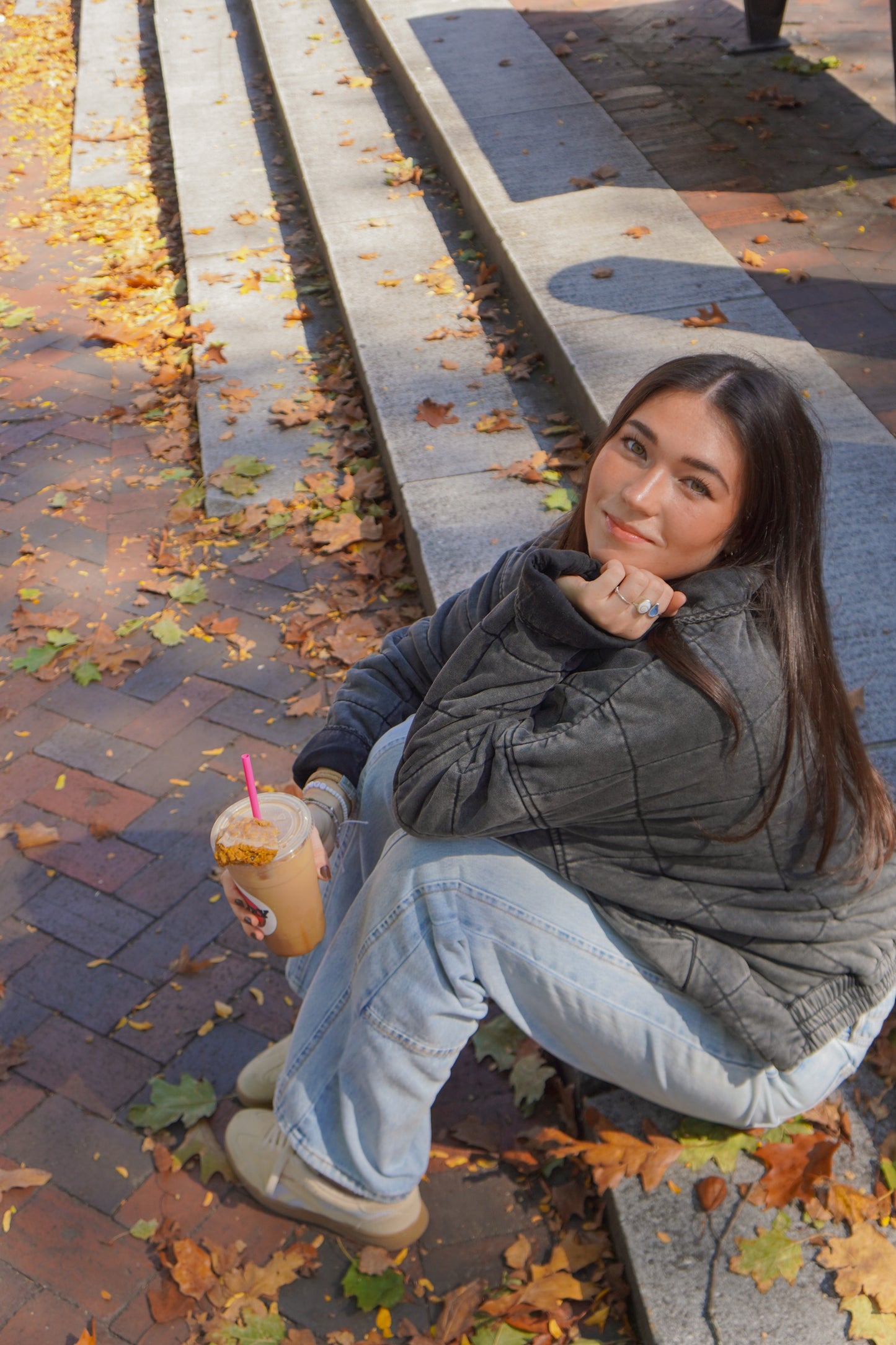 Quinnie Quilted Mineral Wash Jacket