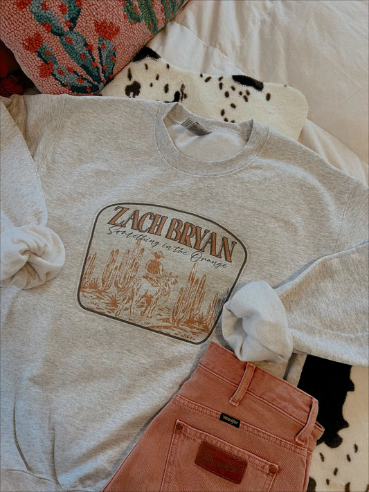 Western Vintage Babe ZB Crewneck