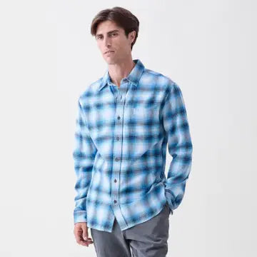 Surfside Supply Brian Cotton Plaid Shirt