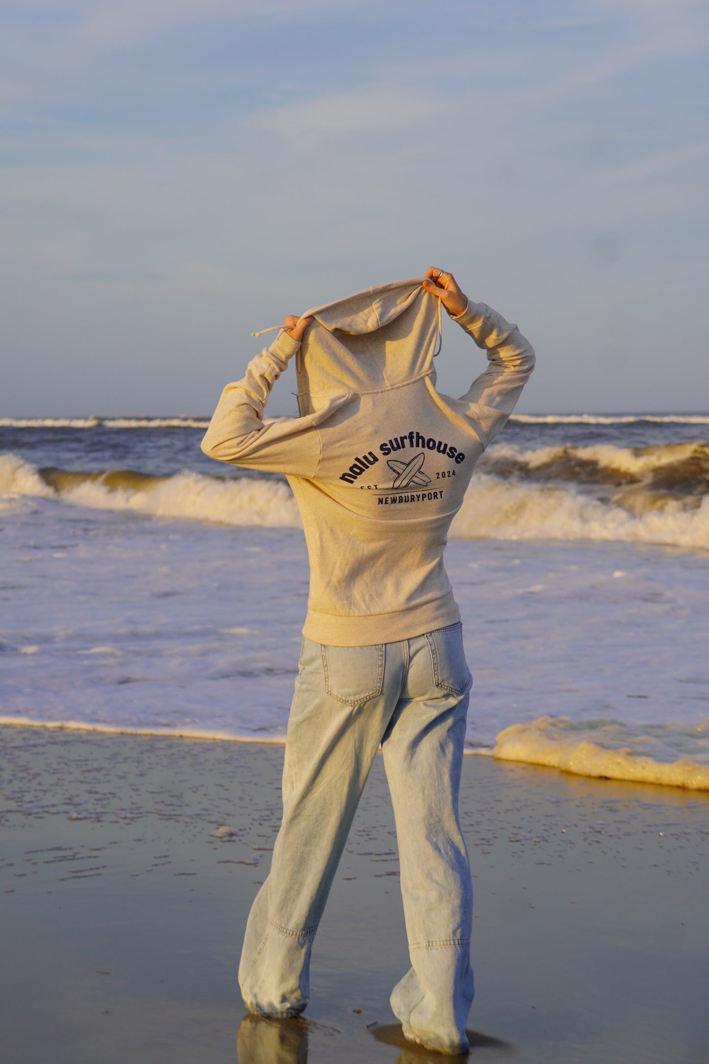 Nalu Marks the Spot Zip Hoodie