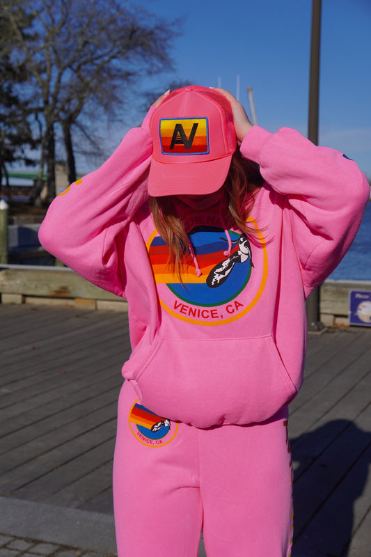 Av Nation Pullover Relaxed Hoodie