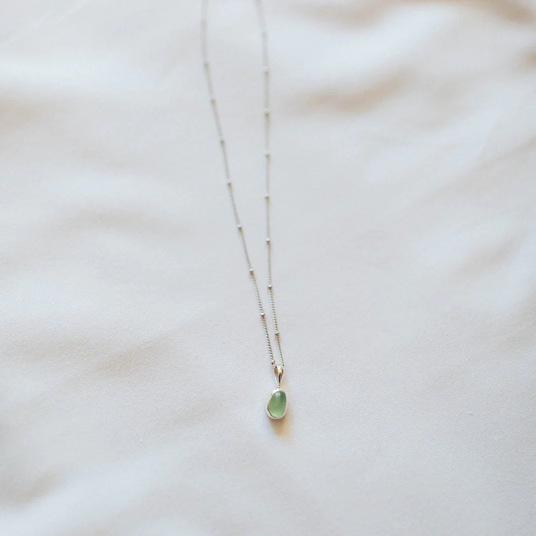 Salty Gem Sea Glass Necklace