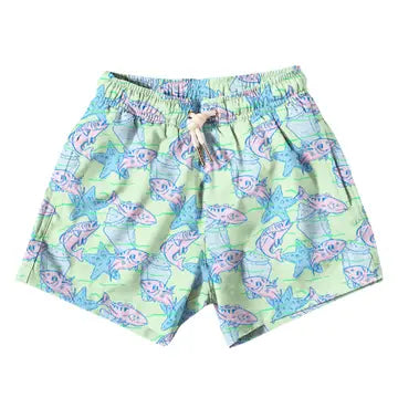 Bermies Coral Coast Kids Swim Trunks