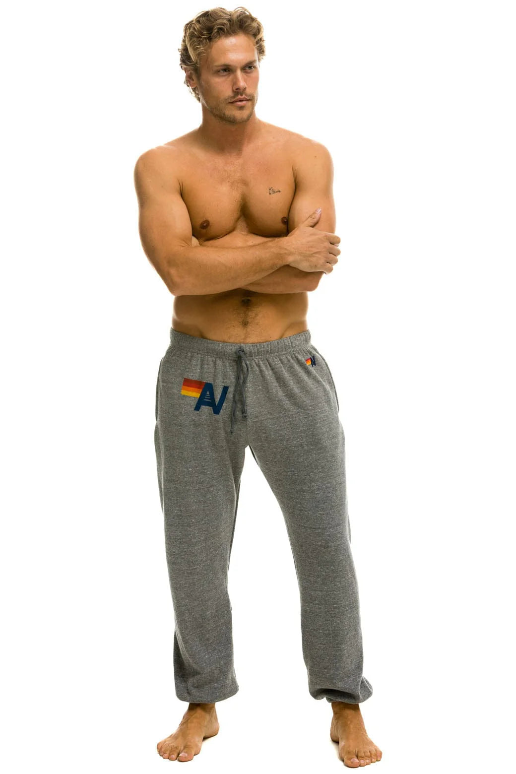 Av Logo Mens Sweatpants